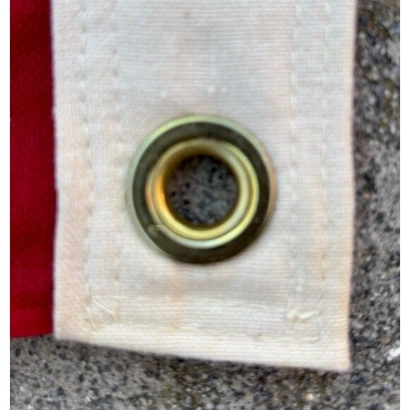 Vintage 1960's Valley Forge Flag Co 50 Sewn Stars American Flag 9' x 5' USA - Picture 7 of 7